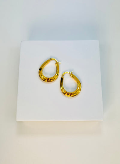21 Gold Hoops